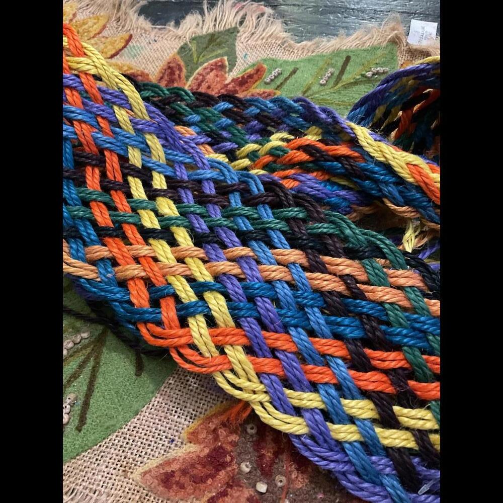 Handmade Bohemian Colorful Braided Decorative Belt - Picture 2 of 4